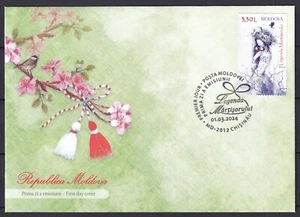 Moldova 2024 Martisor, Spring Legend FDC - Picture 1 of 1