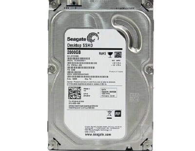 Seagate (ST2000DX001) 3.5" SSHD 2TB SATA 6Gb Solid State Hybrid Drive HDD - Bild 1 von 2
