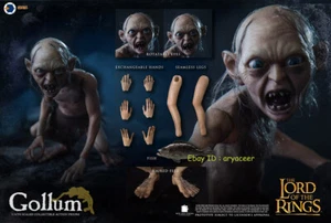 Asmus Toys LOTR030G The Lord Of The Rings Gollum 1/6 Action Figure In Stock - Picture 1 of 9