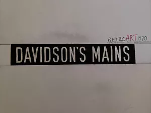 Edinburgh Vintage Rare Bus Blind 1512 28” - Gift - Davidson’s Mains - Bild 1 von 12