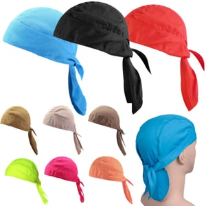Durag Bandanna Berretto Ciclismo Copricapo Teschio Cappellino Sciarpe Cappellini Moto Sport - - Foto 1 di 18