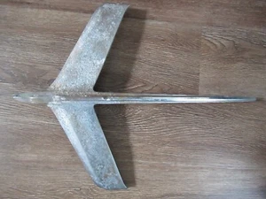 Adorno vintage cromado para capó de coche de avión - Imagen 1 de 5