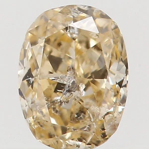 Natural Loose Diamond Orange Color Oval Clarity I1 3.70 MM 0.16 Ct L5404 - Picture 1 of 6