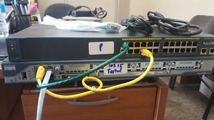 Kit économique Cisco CCENT CCNA IOS Lab routeur/commutateur iOS 15. Exemples de laboratoire GRATUITS - Photo 1/4