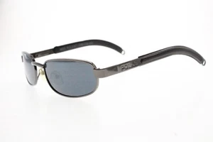 Authentic Vintage Police 1169 531 Sunglasses Black Gunmetal Made in Italy - Picture 1 of 10
