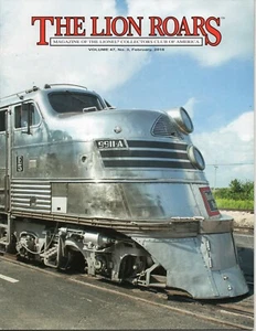 The Lion Roars Magazine of the Lionel Collectors Club of America February 2018 - Picture 1 of 1