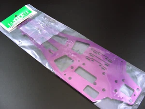 Vintage Custom CNC HPI Nitro RS4 Racer RTR 7075 3mm T6 PURPLE V1 Racing Chassis - Picture 1 of 19