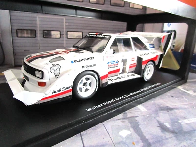 AUDI S1 E2 Sport Quattro Rallye EVO Pikes Peak 1987 #1 Röhrl 1st Werk83 -  1:18 - Bild 1 von 4