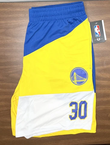 Stephen Curry Golden State Warriors Basketball Shorts Genuine NBA Sizes S-XXL Cover