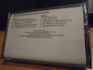 SEALED RARE PROMO Marvin Sease CASSETTE TAPE The Housekeeper disco soul '93 Jive - Picture 1 of 2