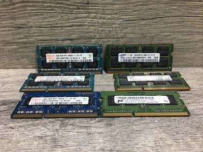 Hynix, Samsung… 2GB 2Rx8 PC3-8500sTotal = 16GB HMT125S6TFR8C-G7 T7 - Image 1 of 2