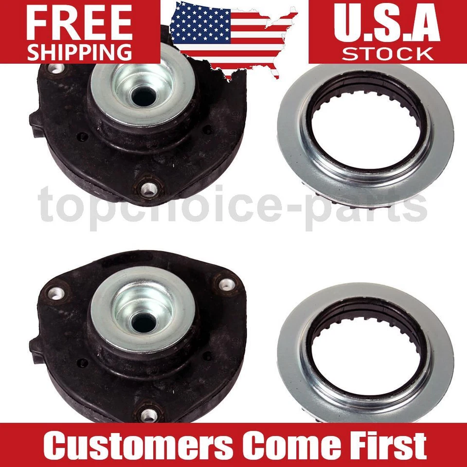 Par de soportes de puntal de suspensión Monroe delanteros izquierdo + derecho para Audi A3 2005-2013 Foto 1 de 2