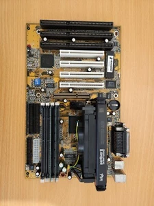 Gigabyte GA-686LX4 Slot 1 Motherboard + Pentium II 233Mhz + 128mb RAM - Picture 1 of 11