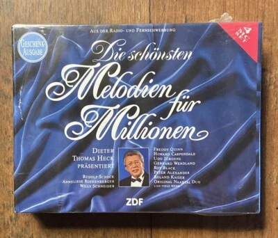 Die schönsten Melodien für Millionen - Dieter Thomas Heck - 4 MC Kassette - NEU - Bild 1 von 4