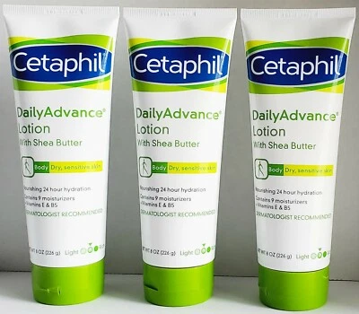 Loción con manteca de karité Cetaphil Daily Advance - Paquete de 3 oz Foto 1 de 2
