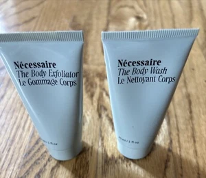 NUOVO 2 Necessaire The Body Wash lotto eucalipto 30 ml 1 oncia ogni misura da viaggio SIGILLATO - Foto 1 di 4