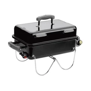 Go-Anywhere 1-Burner Portable Propane Gas Grill in Black - Picture 1 of 12