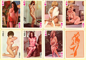 Spielkarten playing cards Erotic Sexy Nude Pin up HK 1970  GIRLS E 11.51 Selten