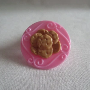 NUEVO Barbie You Can Be Anything Coffee Shop Muñeca Juego Rosa Plato de Galletas - Imagen 1 de 5
