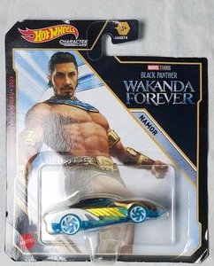 Hot Wheels Character Cars-Black Panther Wakanda Forever (Namor) - Picture 1 of 3