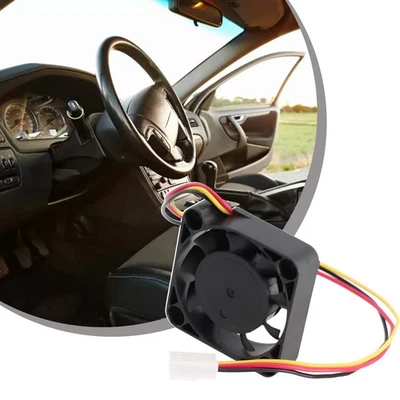 Car Radio Cooling Fan 12V 3pin 4cm Car Radio Cooling Fan Reference Model - Bild 1 von 4