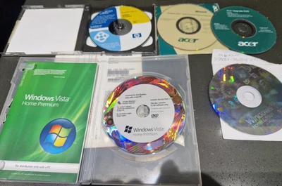 Collectable Windows ME XP VISTA upgrade or recovery discs - Image 1 of 4