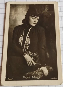 Schauspielerin POLA NEGRI | Film-Foto - Sammelbild / Trading Card #8283 - Bild 1 von 2