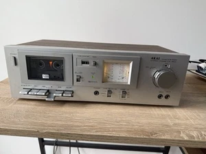 AKAI CS-M01 Vintage Cassette Tape Deck Player Recorder Tested - Picture 1 of 4