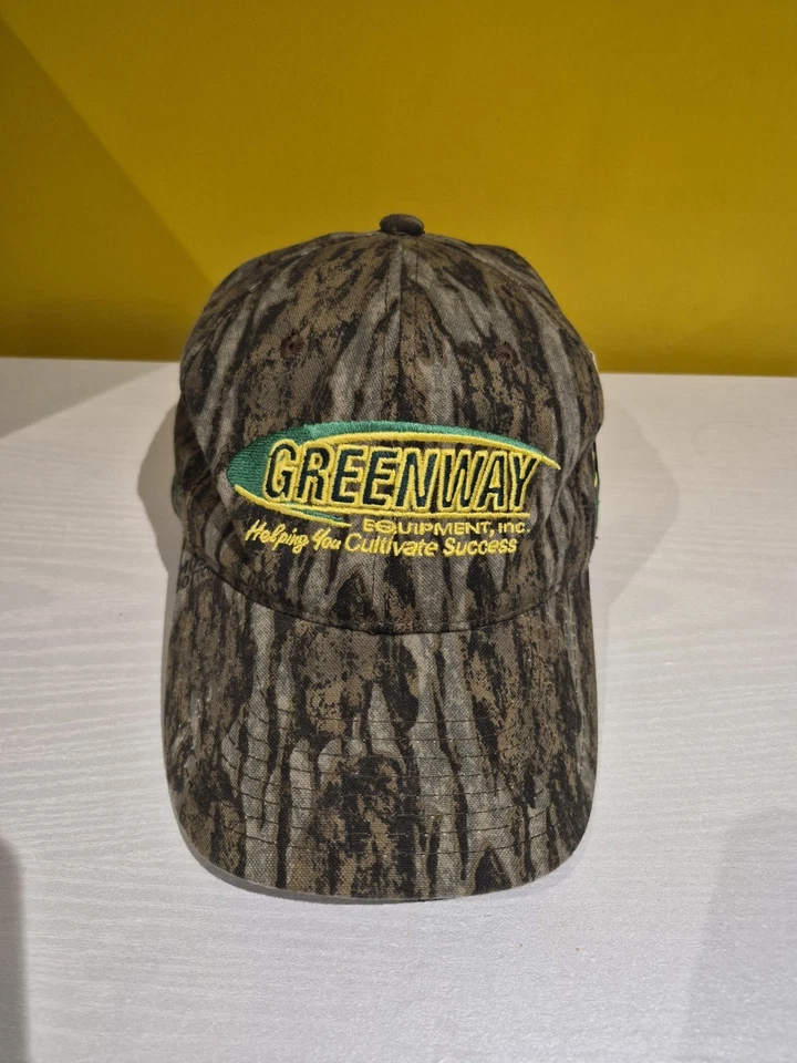 Mossy Oak Camo Deere Hunter baseball cap VGC - Image 1 of 4