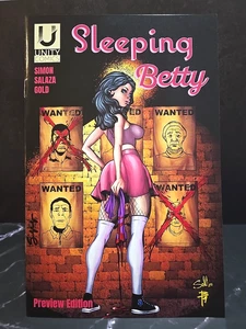 Sleeping Betty #1 Preview Edition Unity Comics Marcelo Salaza - Picture 1 of 2