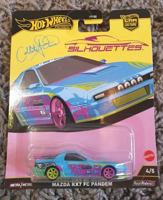 Hot Wheels PREMIUM CAR CULTURE SILHOUETTES MAZDA RX7 FC PANDEM JDM Real Riders