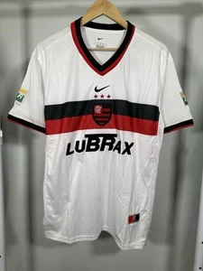 2000/01 CR Flamengo Nike Away Soccer Jersey Shirt Size Large *FREE SHIPPING* - Picture 1 of 8