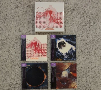 Tangerine Dream Mini LP CD Promo Box Set (4 Titles) 5-CDs Japan Authentic Mint - Bild 1 von 4