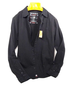 NEU Winchester Trading Co Herren XL American Legend schwarz geknöpftes Hemd 01866 - Bild 1 von 11