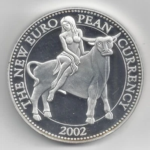 Deutschland - Medaille - The New Euro Pean Currency - 2002 (400) - Picture 1 of 2