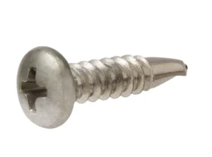 Everbilt #8 x 1-1/2 in. Phillips Pan Head Zinc Plated Sheet Metal Screws 50-Pack - Picture 1 of 4