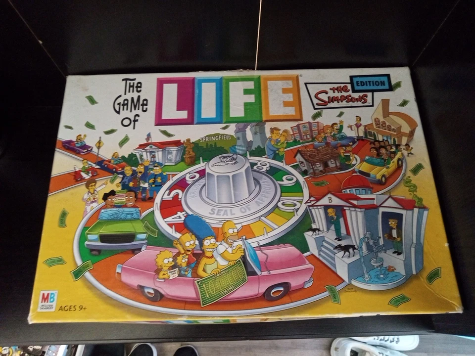 The Game of Life The Simpsons Edition, Milton Bradley, 2004,  - Image 1 of 4