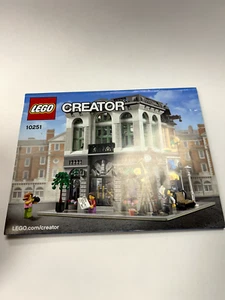 Lego Creator Brick Bank Instruction Manual for Set 10251 - Picture 1 of 1