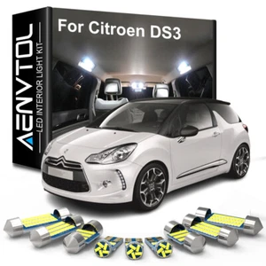 16Pcs LED Interior Light Kit For Citroen DS3 2009 2010 2011 2012 2013 2014 2015 - Picture 1 of 14
