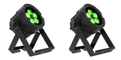 (2) American DJ ADJ Encore LP5IP 5x20W Outdoor RGBL LED DMX Par Can Wash Lights - Image 1 of 4