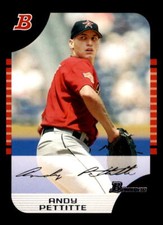 2005  Bowman #7 Andy Pettitte Houston Astros