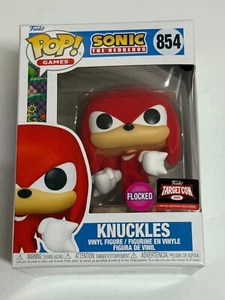Protector flocado Funko Sonic The Hedgehog KNUCKLES 854 Target Con 2022 - Imagen 1 de 9