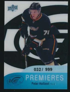2011-12 UD Ice Premieres Peter Holland RC 032/999 #73 - Imagen 1 de 2