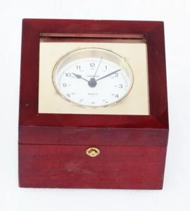 VINTAGE OBSERVER QUARTZ SHIPS BOAT MARINE CHRONOMETER DECK WATCH CLOCK - GERMANY - Picture 1 of 8