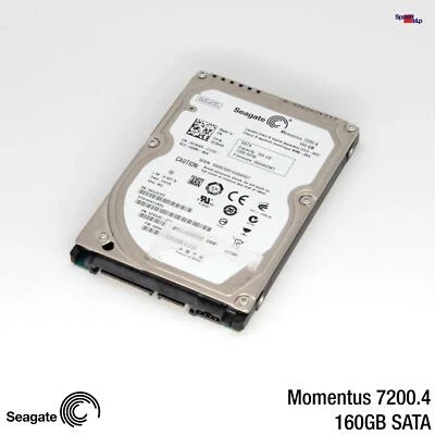 Seagate Momentus 7200.4 160GB ST9160412ASG Hard Drive SATA-2 Notebook 2.5" - Image 1 of 3