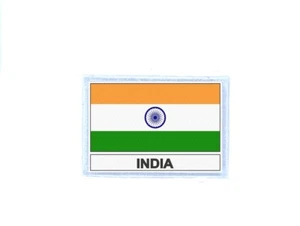Patch Badge Printed Flag IND India - Picture 1 of 1