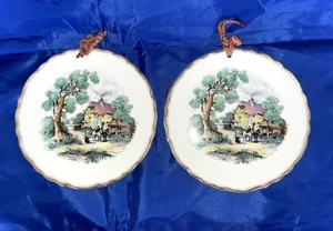 Royal Staffordshire Ceramics Made in England Collector Plate's Two: Vintage: - Imagen 1 de 8