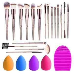 Bestope Make-up Brush Set, 18 pcs. Luxury Powder Contour Eyeshadow Makeup