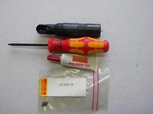 Fresadora de cabeza esférica Sandvik R216-16B20-040 plus accesorios - Imagen 1 de 4