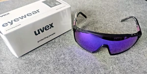 Uvex mtn PERFORM Sportbrille Outdoor Sonnenbrille black purple schwarz lila 2116 - Bild 1 von 9